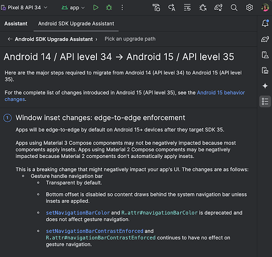 △ Android SDK 升级助手