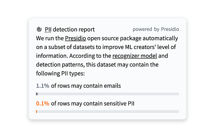 Presidio report