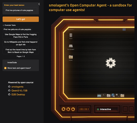 Open Computer Agent